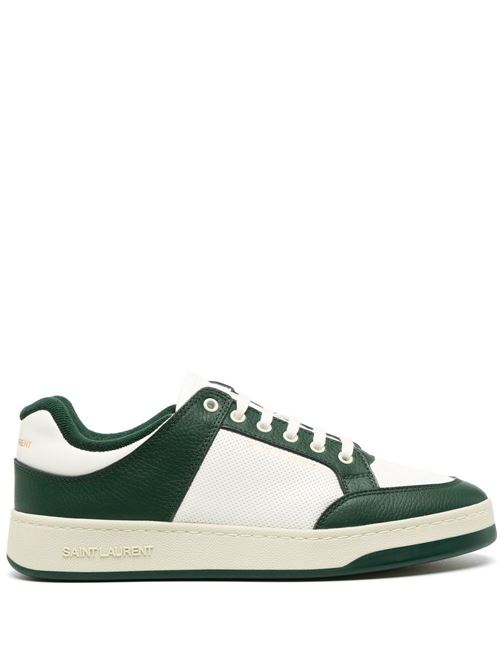 Sneakers basse sl/61 in pelle traforata SAINT LAURENT | 713600AAAWR6379